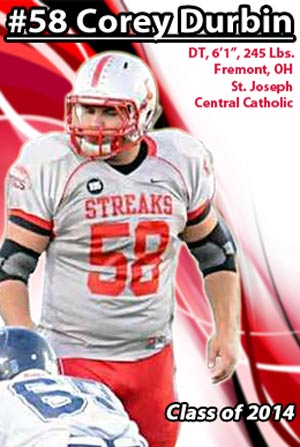 Corey Durbin Player Card